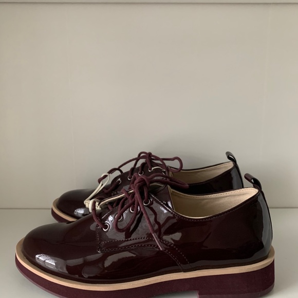 Burgundy Patent Loafers - Picture 4 of 4